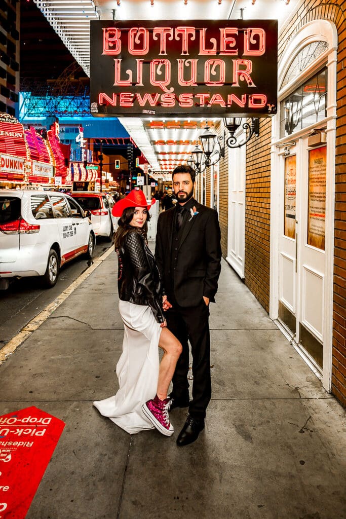 If You’re Not Having Fun, What Are You Doing? A Bold Downtown Las Vegas Elopement