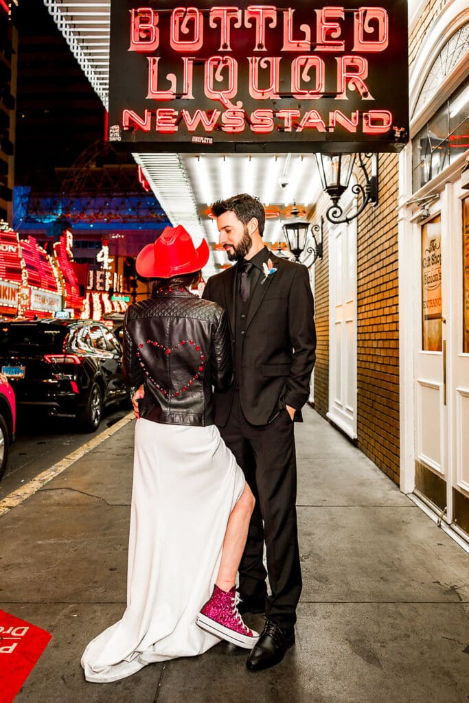 If You’re Not Having Fun, What Are You Doing? A Bold Downtown Las Vegas Elopement
